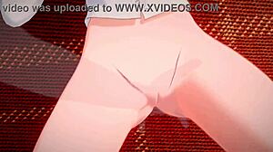 Miss Makima moans during penetration in 3D hentai!