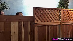 Three Hot College Girls Swap Favorite Frat Cock - Chanel Camryn Bella Blu Mazy Myers