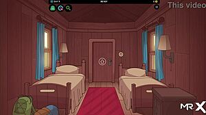 I explore big ass in cartoon hentai, licking and masturbating in Camppinewood episode 1 5