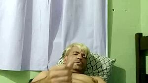 The boy engages in passionate gay sex with his partner.