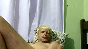 The boy engages in passionate gay sex with his partner.