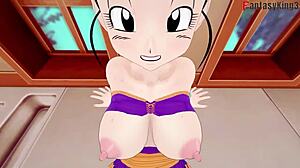 chichi gets stuck in the kitchen in dragon ball z ex 3 part 2, watch the full movie