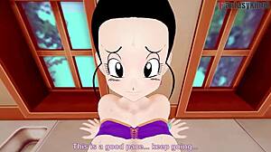 chichi gets stuck in the kitchen in dragon ball z ex 3 part 2, watch the full movie