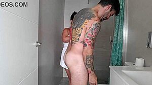 Curvy Mature Anime Roommate Sucks and Teases in Dirty Dorm Encounter