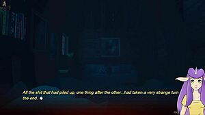 In Wet Nightmares Part 5, the monster reveals her big ass and small tits