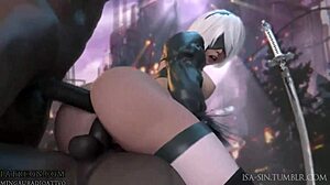 Mingrad 18: Nier Automata Special With Big Tits And Ass