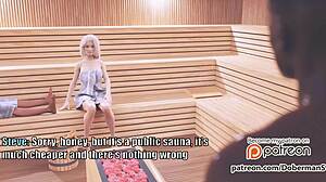 Pamela Episode Four Explores Anime Adventures With Comic Elements And Big Personalities In Sauna Setting