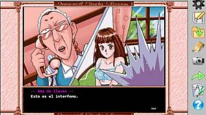 Immoral Study Español Scenario 1 Shirakawa Reiko Retro Visual Novel Full Gameplay!