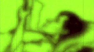 Vintage erotic illustrations blending retro cartoon and anime hentai styles