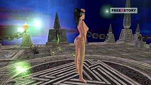 Indian Teen Girl In 3D Cartoon Hentai Sexy Positions