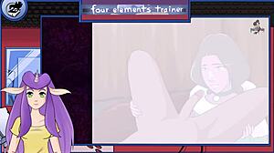 avatar the last airbender four elements trainer bonus 4 milfy blowjob