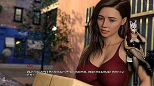 undressing in back alley upskirt fun