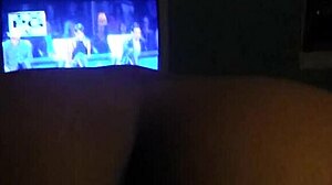 Intense Cowgirl Riding on His Hard Cock Until She Cums Hard on Her Ass