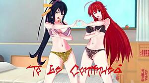 Rias gremory and akeno asking me something hs dxd ntr madness 2 watch full 1hr movie on sheer fantasyking3