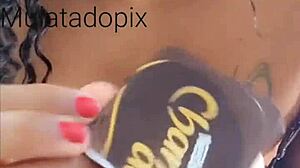 Latina milf fulfills fetish with squirting cowgirl riding and toy masturbation on webcam