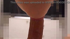 Does she notice the cum in her mouth after licking my monster cock?