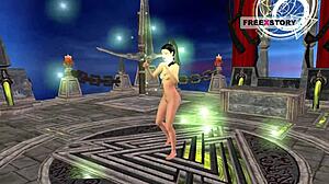 Indian Teen Girl In 3D Cartoon Hentai Sexy Positions