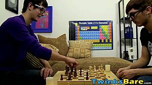 Smart Gay Jasper Robinson Barebacked By Chess Playing Twink.