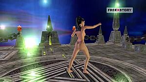 Indian Teen Girl In 3D Cartoon Hentai Sexy Positions