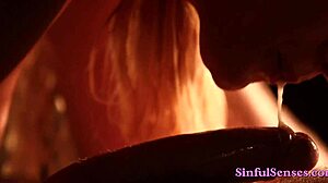 busty blonde milf angel wicky enjoys sensual anal session