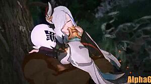 shenhe in anime hentai drives me absolutely wild