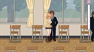 College lady having sex with men in bt life new hentai game