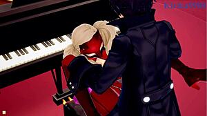 Futaba sakura ann takamaki ren amamiya intense hentai creampie persona five