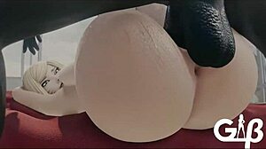 Ahri deepthroats big tits ass in league of legends porn animations