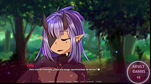 Lucy deals with problems in this anime game