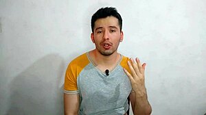 Young twink doctor gets penetrated by mature boss's monster cock in hospital cubicle