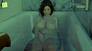 My real desire involves big tits in this cartoon