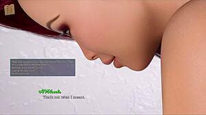 Redhead with big tits takes erotic leap of faith