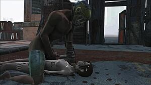 Fallout 4 Elie Pillars Part 1 - Hentai style video game sex mod