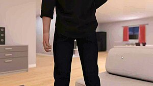 Blonde with big tits fingers pussy in lust theory gameplay