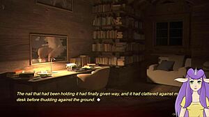 In Wet Nightmares Part 5, the monster reveals her big ass and small tits