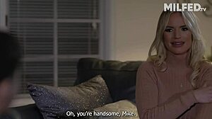 Mom In Law Seduces Young Step Daughter's Boyfriend With Blowjob And Ass