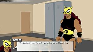 18titans part 11 features raven's boobjob in hentai style