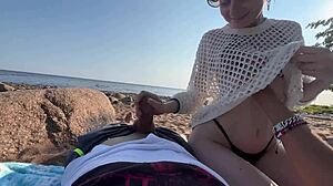 sun and sex couples quickie on public beach sends shockwaves