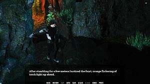 tales from the unending void 11- female alien fingers herself ready for my cock