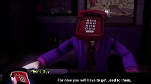 making sneaky pizza moves at fap nights with frennis 3