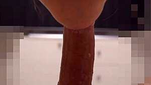 Does she notice the cum in her mouth after licking my monster cock?