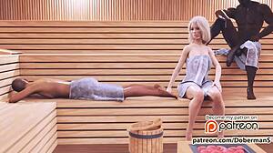 Pamela Episode Four Explores Anime Adventures With Comic Elements And Big Personalities In Sauna Setting