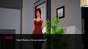 My new family in 3d hentai with small tits.