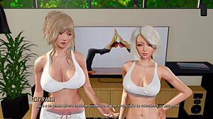 Wow, check this monster cock in yoga anal action