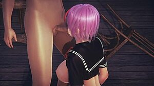 tanami asks, 'want a blowjob?' before getting fucked in the tavern.