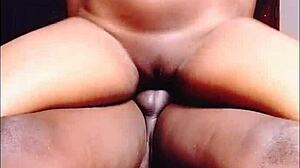 i watch young african girl rub clit on house boy's big cock
