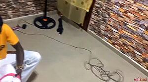 Latina Teen Moans As Rough Dick Cums On Her Ass.