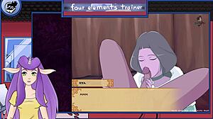 avatar the last airbender four elements trainer bonus 4 milfy blowjob