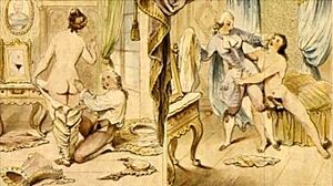 vintage erotic drawings collection