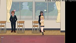 College lady having sex with men in bt life new hentai game